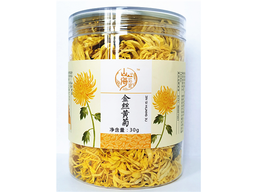 山(shān)海(hǎi)姑娘30克金(jīn)絲黃(huáng)菊