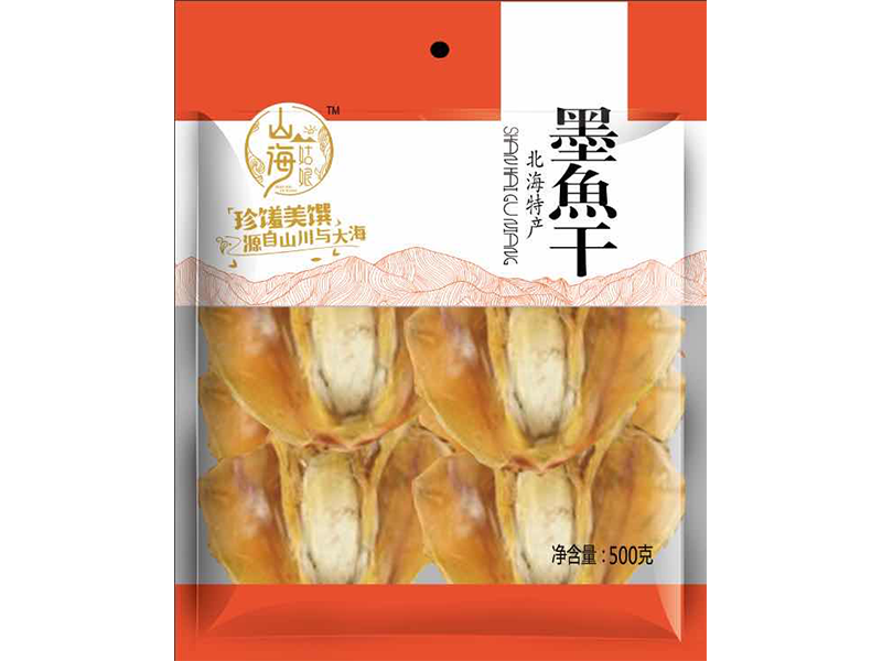山(shān)海(hǎi)姑娘500克墨魚幹